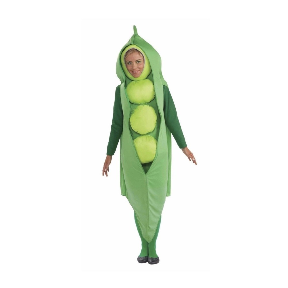 Peas in a Pod Green Adult Costume Green STD One Size